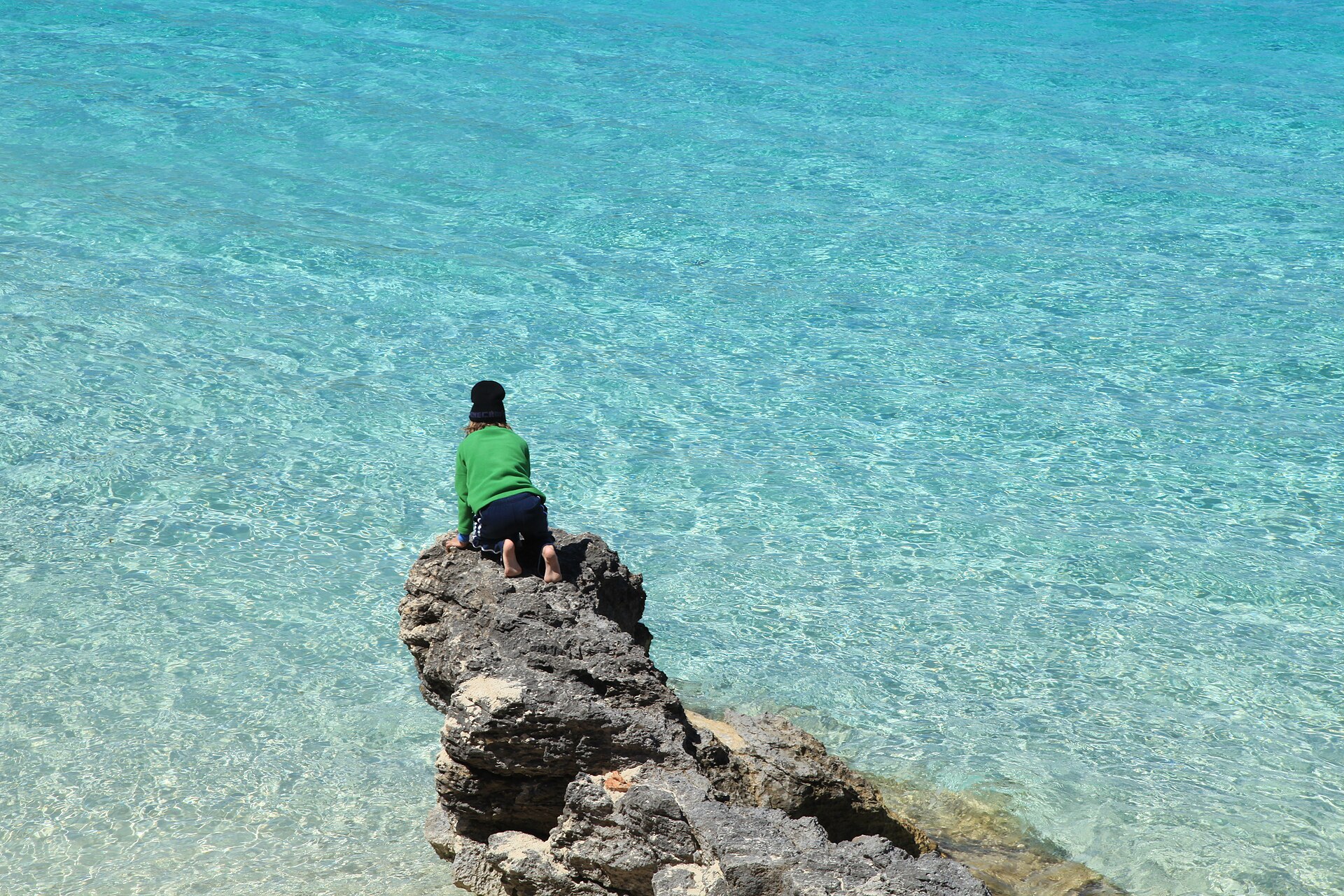 Blue Lagoon na ostrove Comino pri Malte
